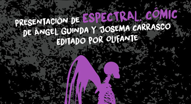 Ángel Guinda y Josema Carrasco presentan Espectral Cómic en el Teatro Principal de Zaragoza